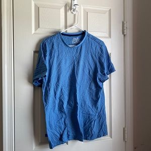 Steel and Concrete Large Blue Short Sleeve Shirt USED